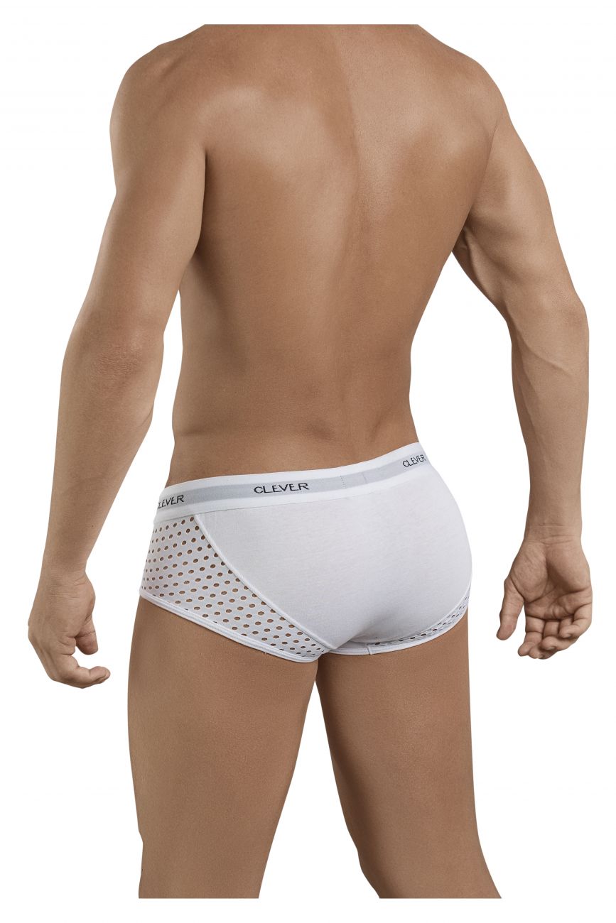Clever 5386 Glamour Piping Briefs White