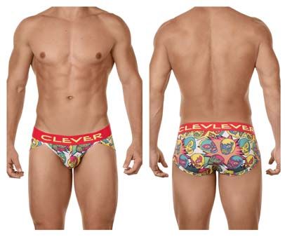 Clever 5405 Attractive Briefs Yellow Multi