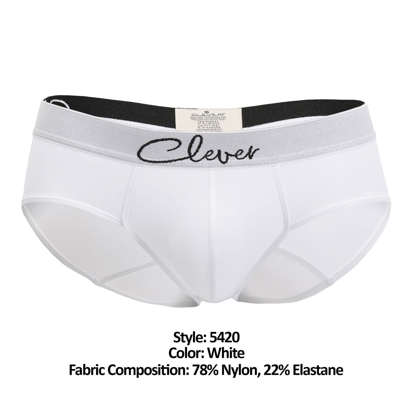 Clever 5420 Neron Classic Briefs White