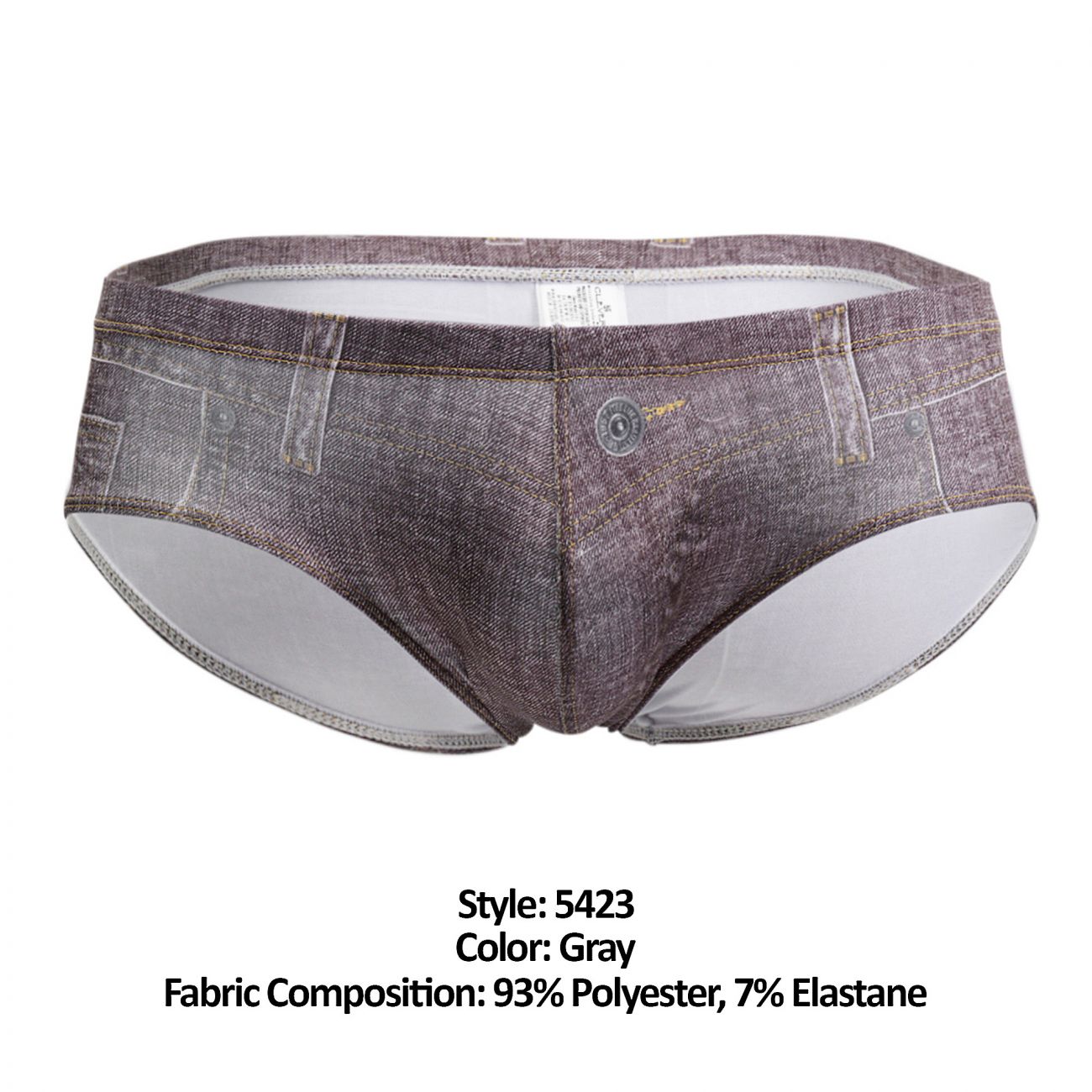 Clever 5423 Texan Jean Latin Briefs