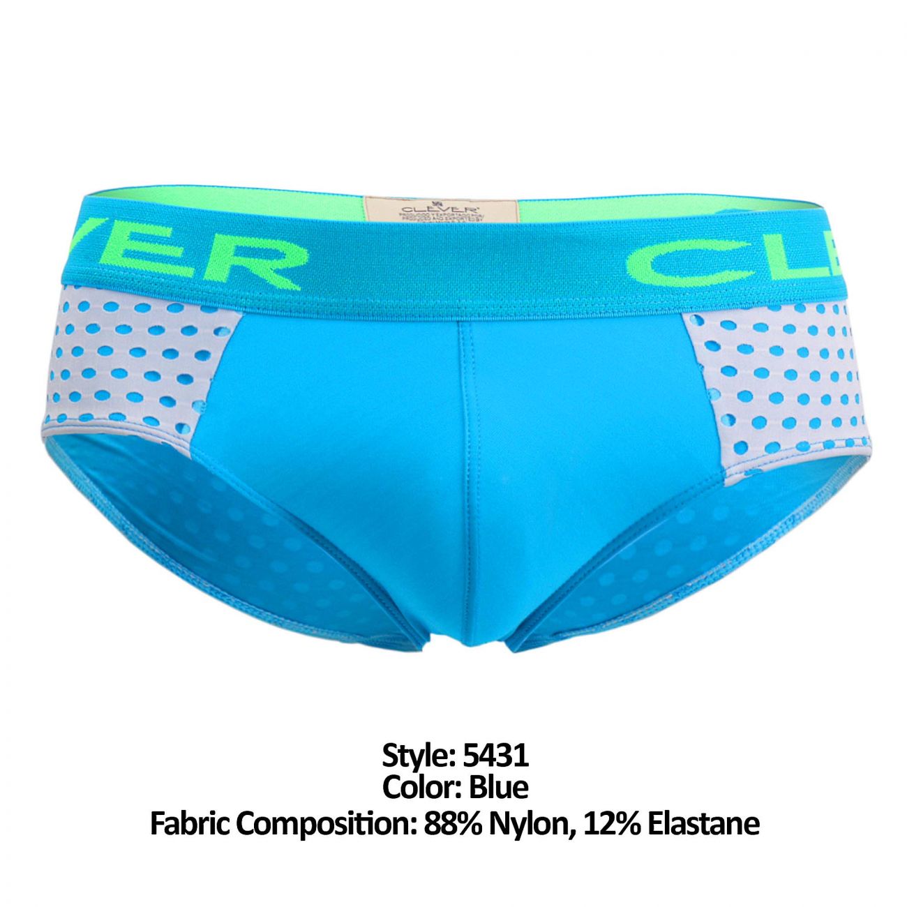 Clever 5431 Zone Briefs Blue