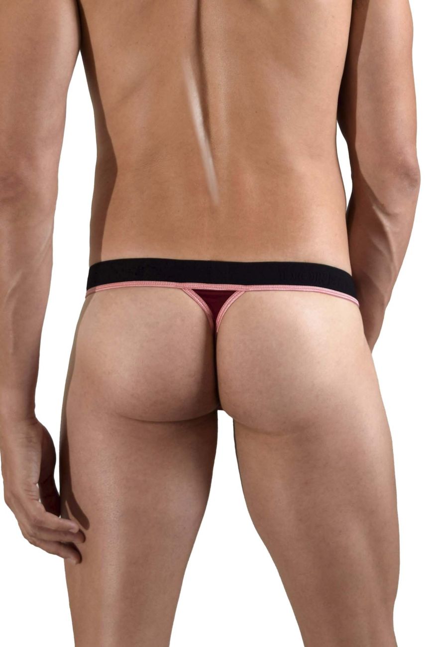 Doreanse 1012-BRD Borderline Thongs Bordeaux Plus Sizes