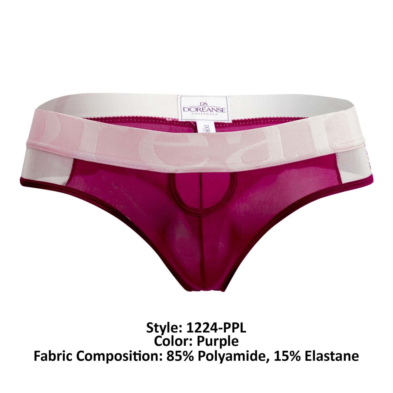 Doreanse 1224-PPL Window Thongs