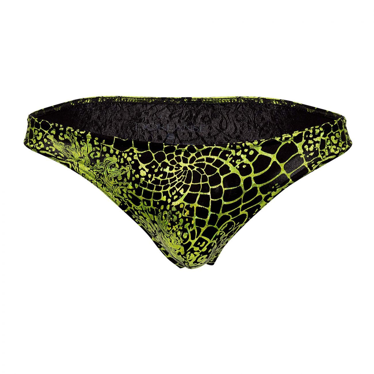 Doreanse 1257-PRN Space Venom Briefs Green Printed Plus Sizes