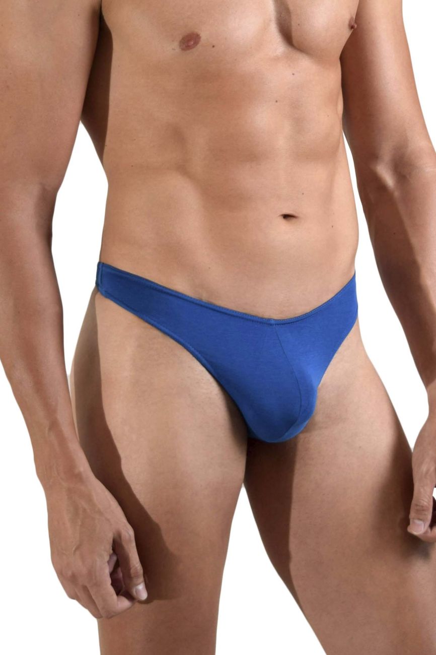 Doreanse 1280-BLU Hang-loose Thongs Blue Plus Sizes