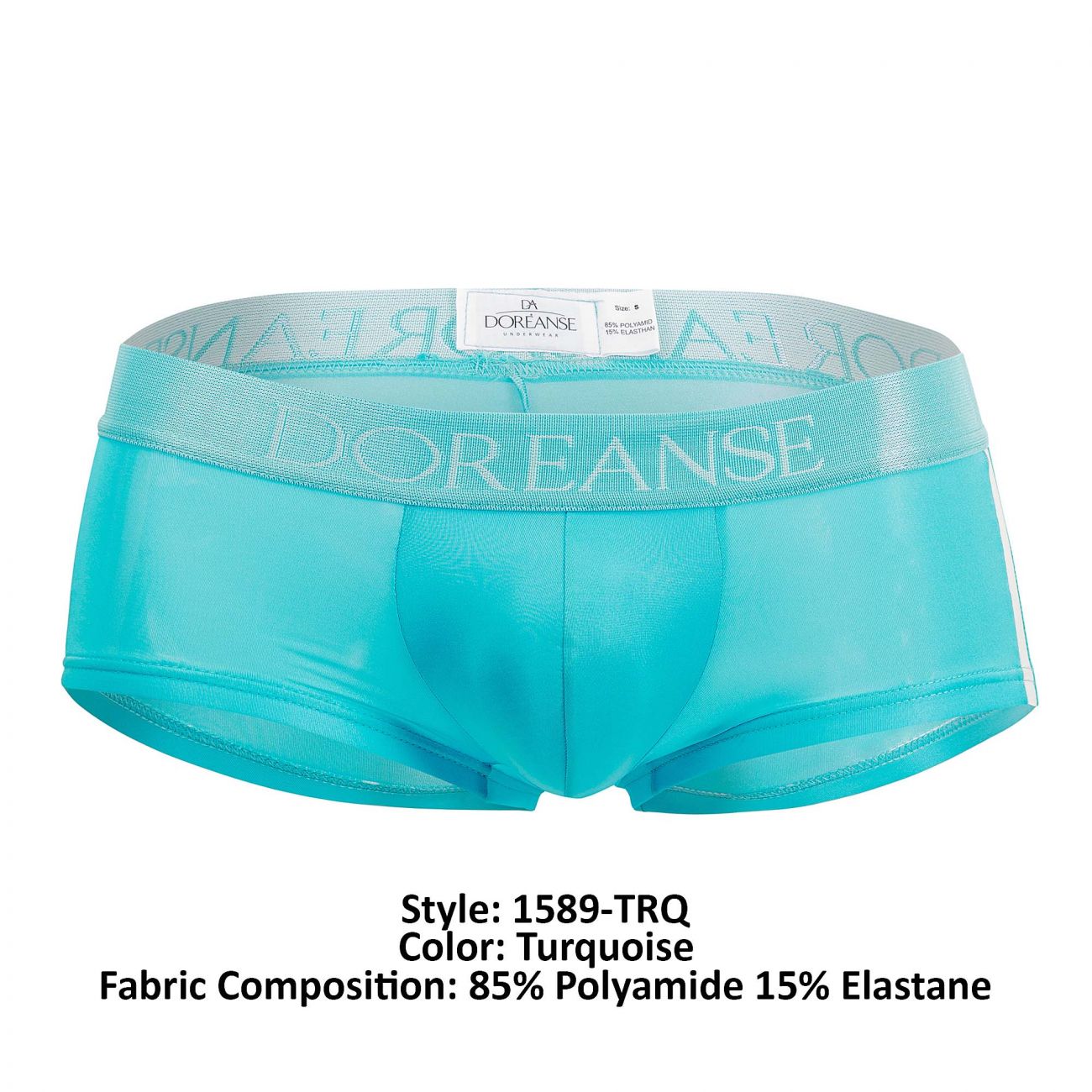 Doreanse 1589-TRQ Silky Trunks Turquoise