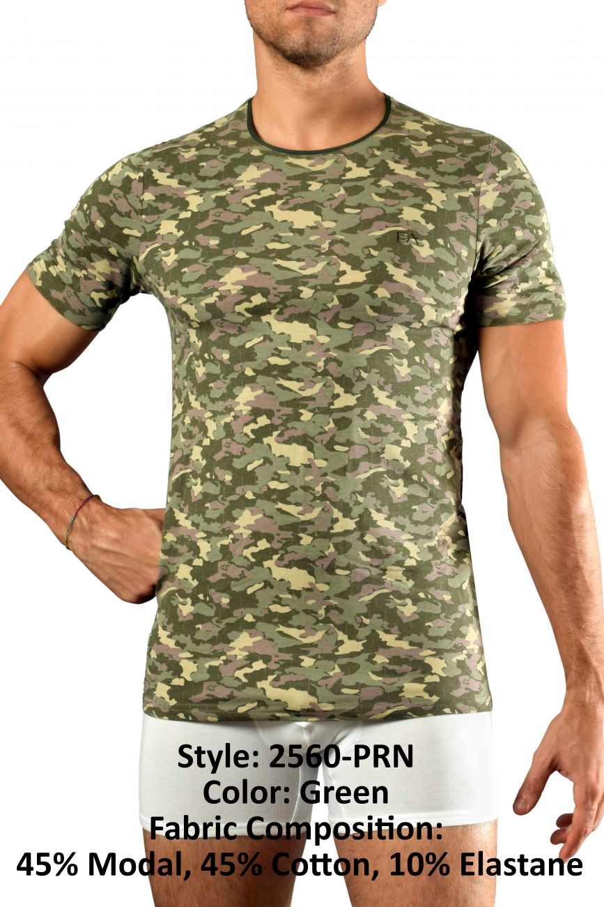 Doreanse 2560-PRN Camouflage T-Shirt