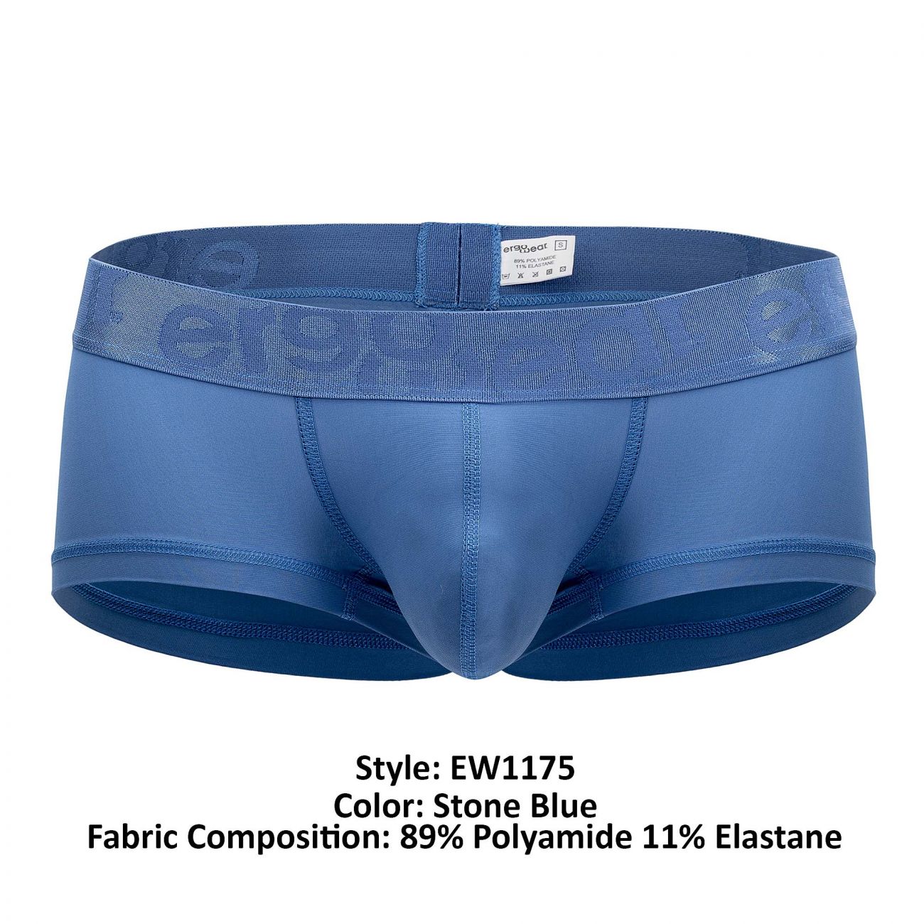 ErgoWear EW1175 MAX XV Boxer Briefs Stone Blue