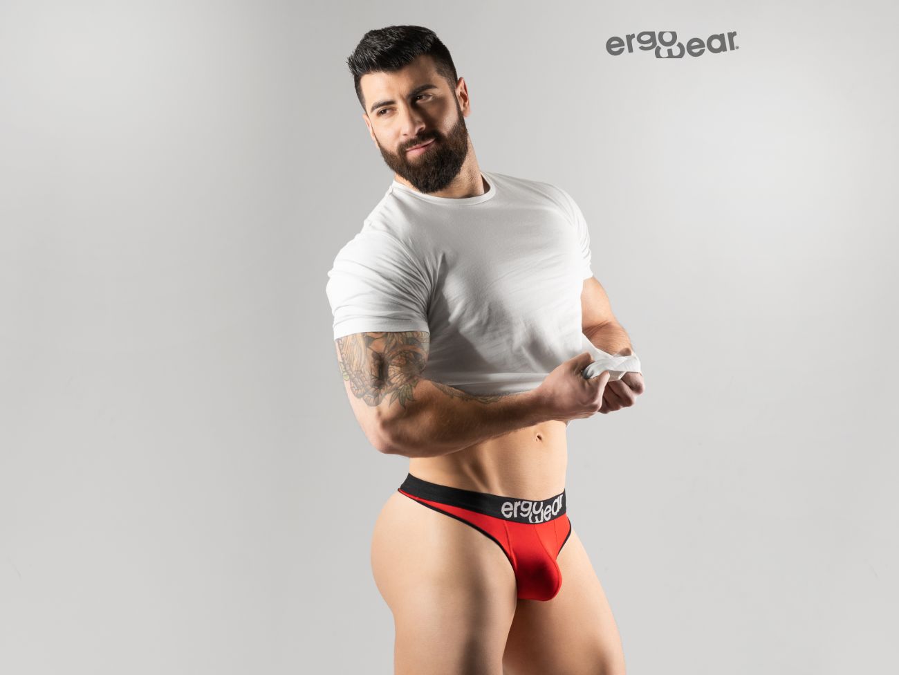 ErgoWear EW1188 HIP Thongs Red