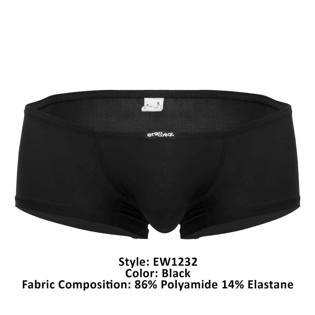ErgoWear EW1232 X4D Trunks Black