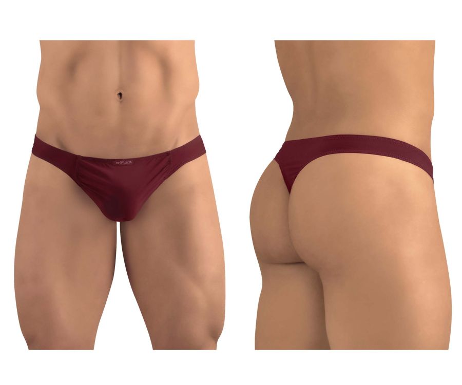 ErgoWear EW1249 FEEL GR8 Thongs Burgundy