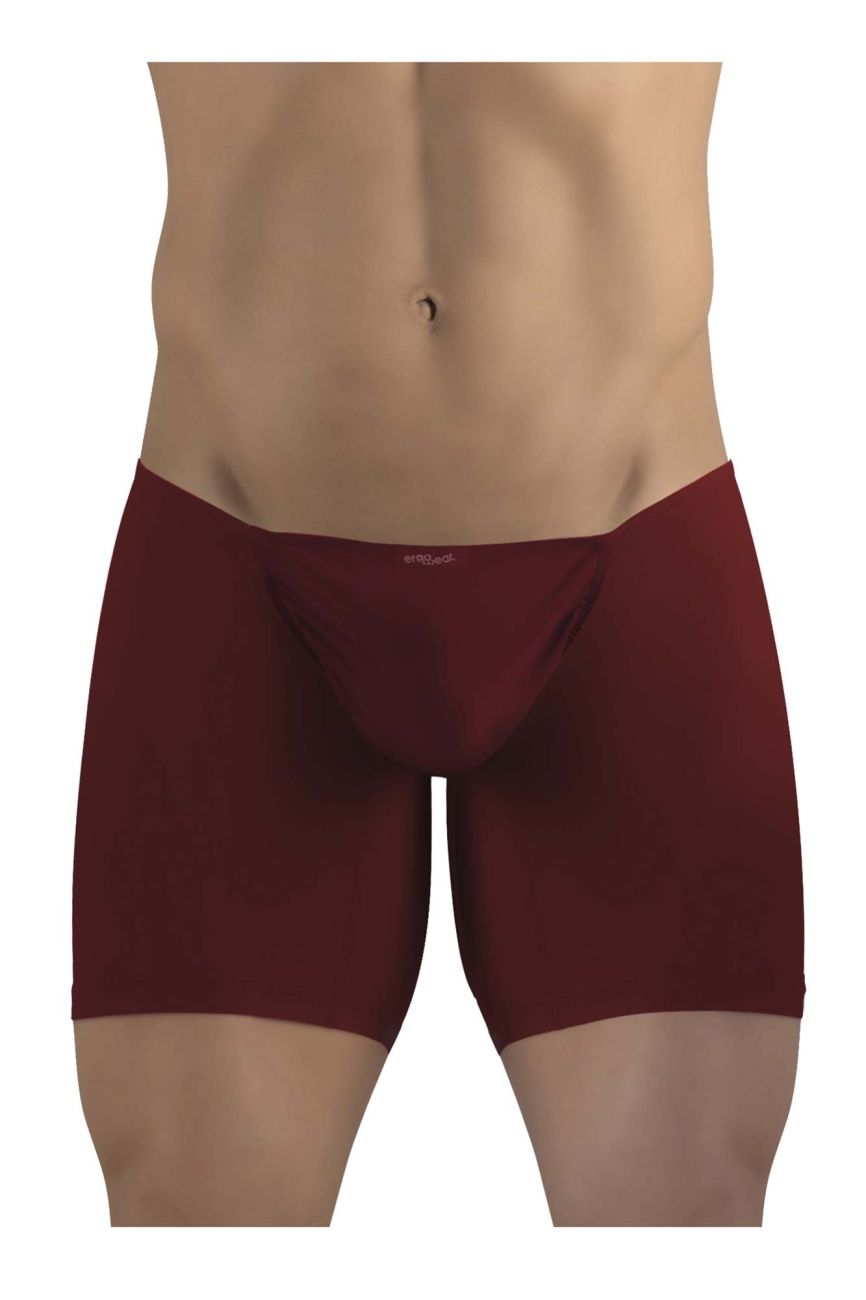 ErgoWear EW1252 FEEL GR8 Boxer Briefs Burgundy