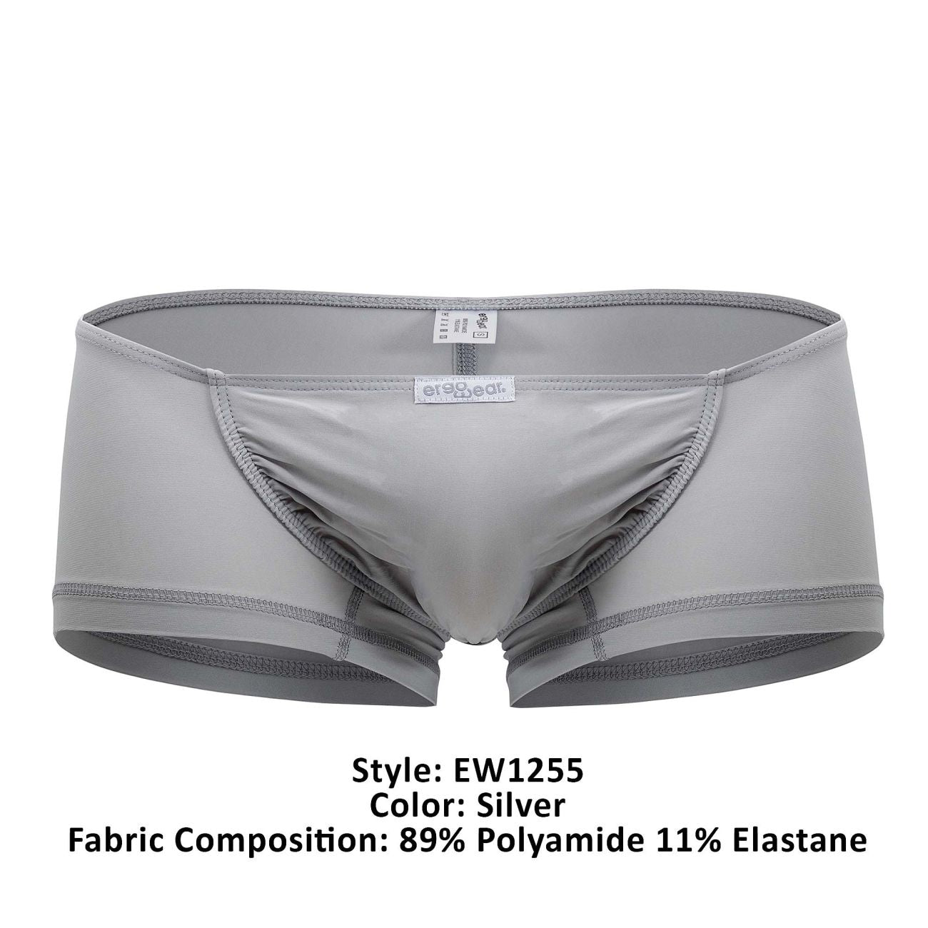 ErgoWear EW1255 FEEL GR8 Trunks Silver