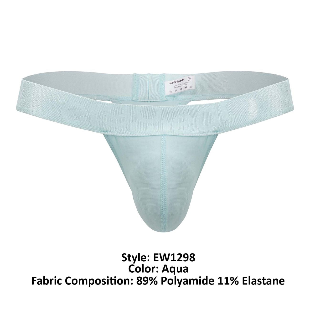 ErgoWear EW1298 MAX XX G-String Aqua