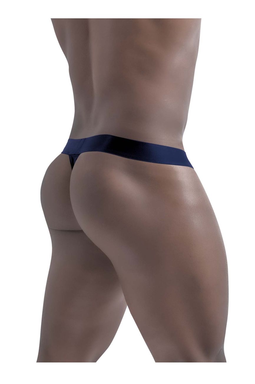 ErgoWear EW1318 Silky Thongs Navy Blue