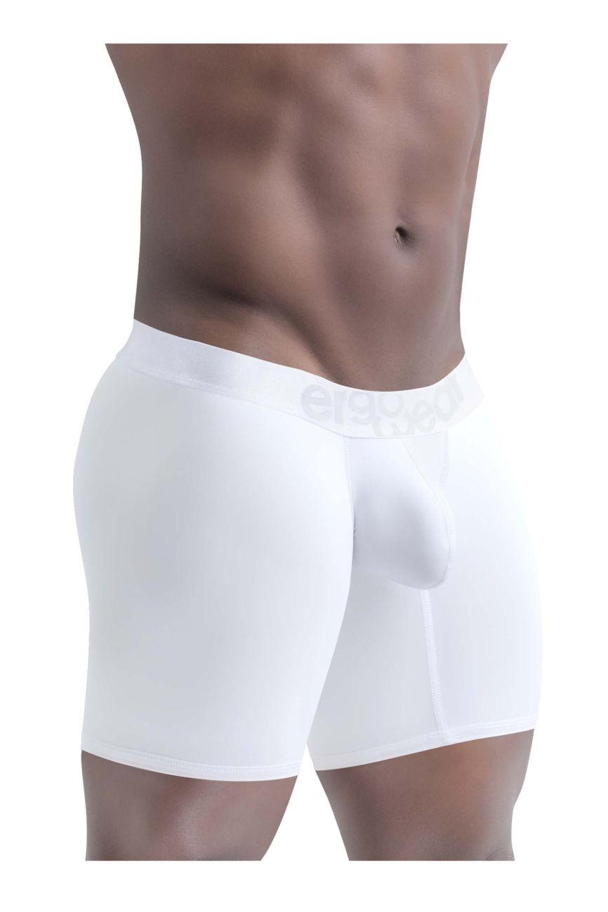 ErgoWear EW1325 Enchanting Boxer Briefs White