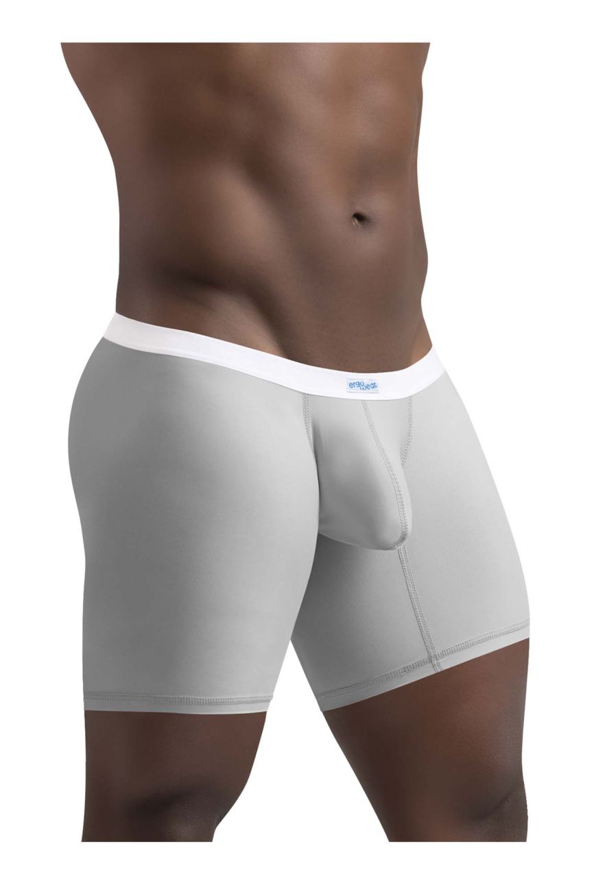 ErgoWear EW1378 SLK Boxer Briefs Light Gray