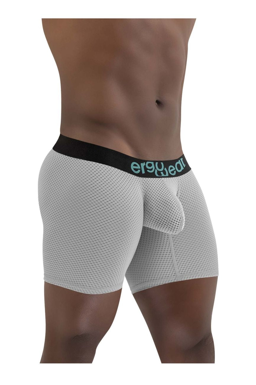 ErgoWear EW1394 MAX Boxer Briefs Light Gray