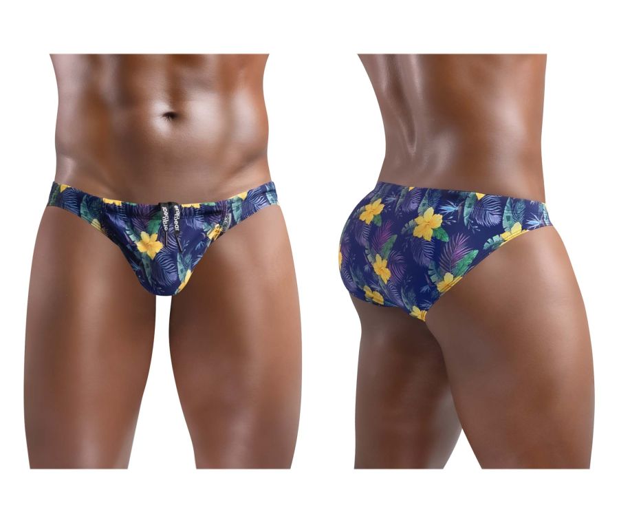 ErgoWear EW1419 FEEL SW Swim Briefs Blue-Yellow