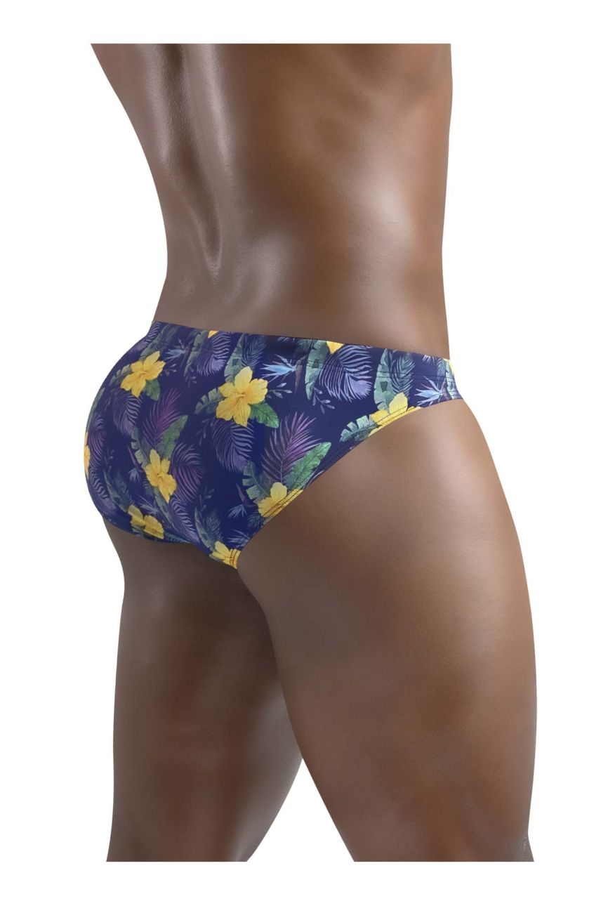 ErgoWear EW1419 FEEL SW Swim Briefs Blue-Yellow
