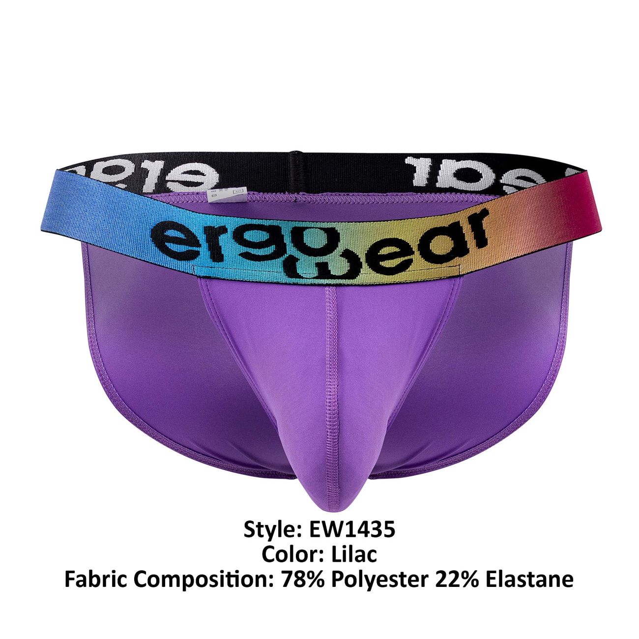 ErgoWear EW1435 Rainbow Bikini Lilac