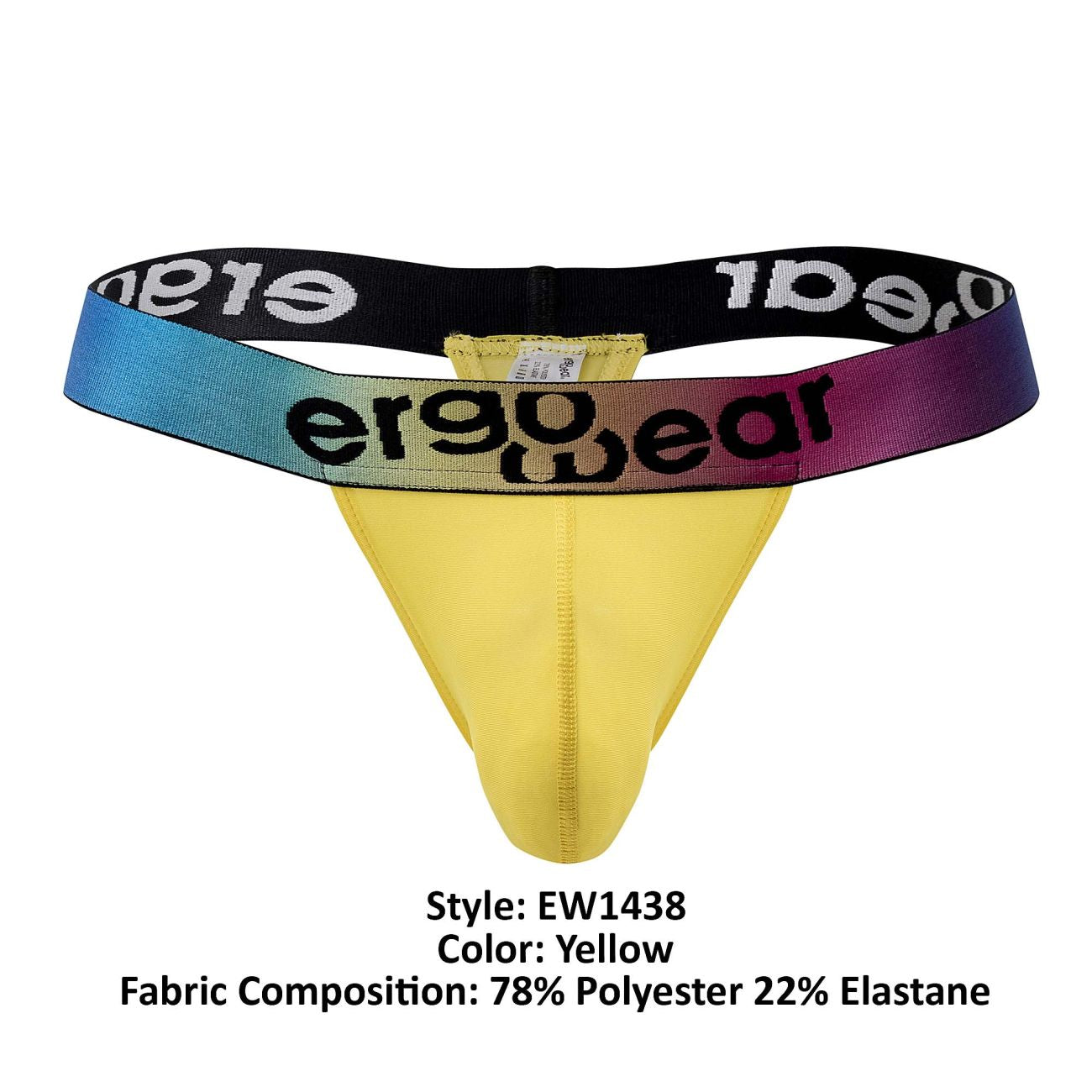 ErgoWear EW1438 MAX SE Thongs Yellow