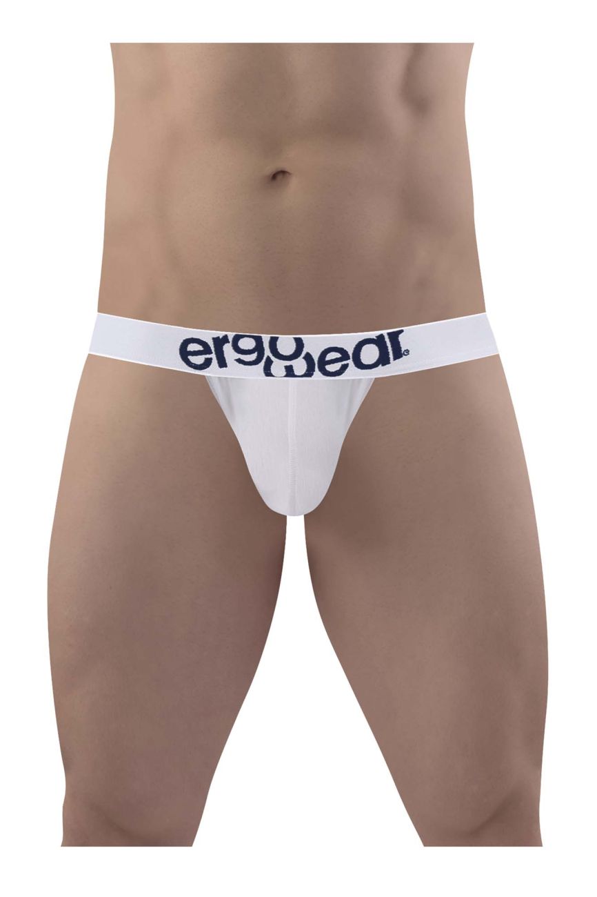 ErgoWear EW1474 MAX COTTON Thongs White