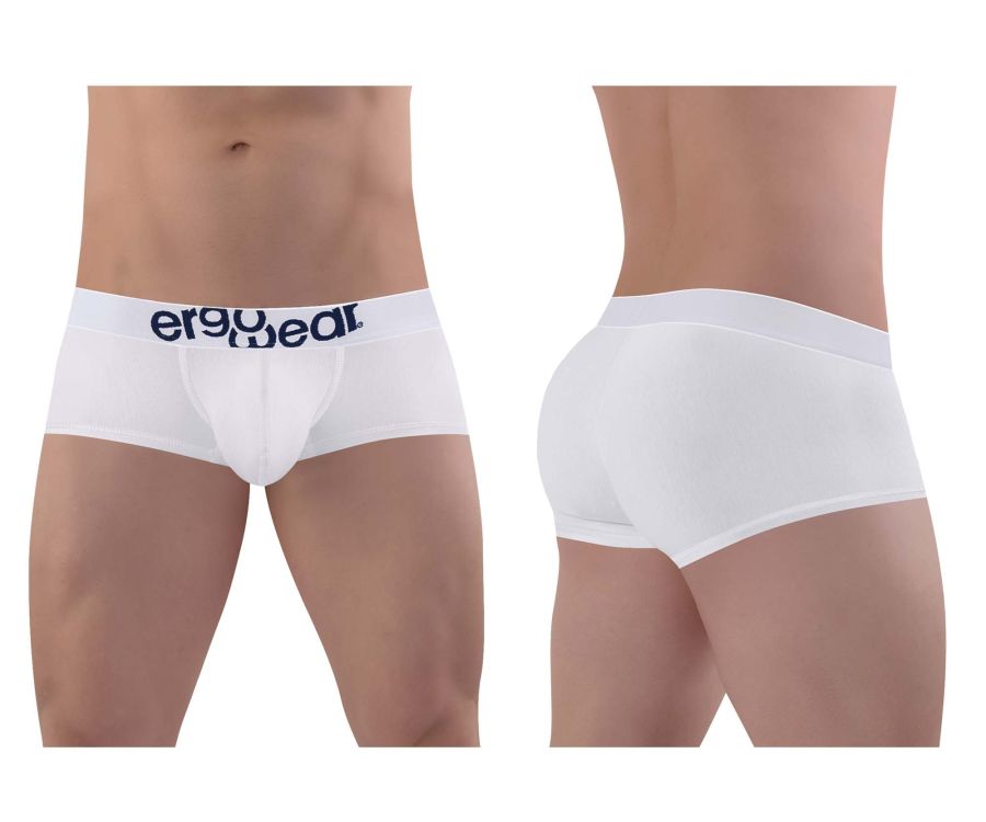 ErgoWear EW1476 MAX COTTON Trunks White