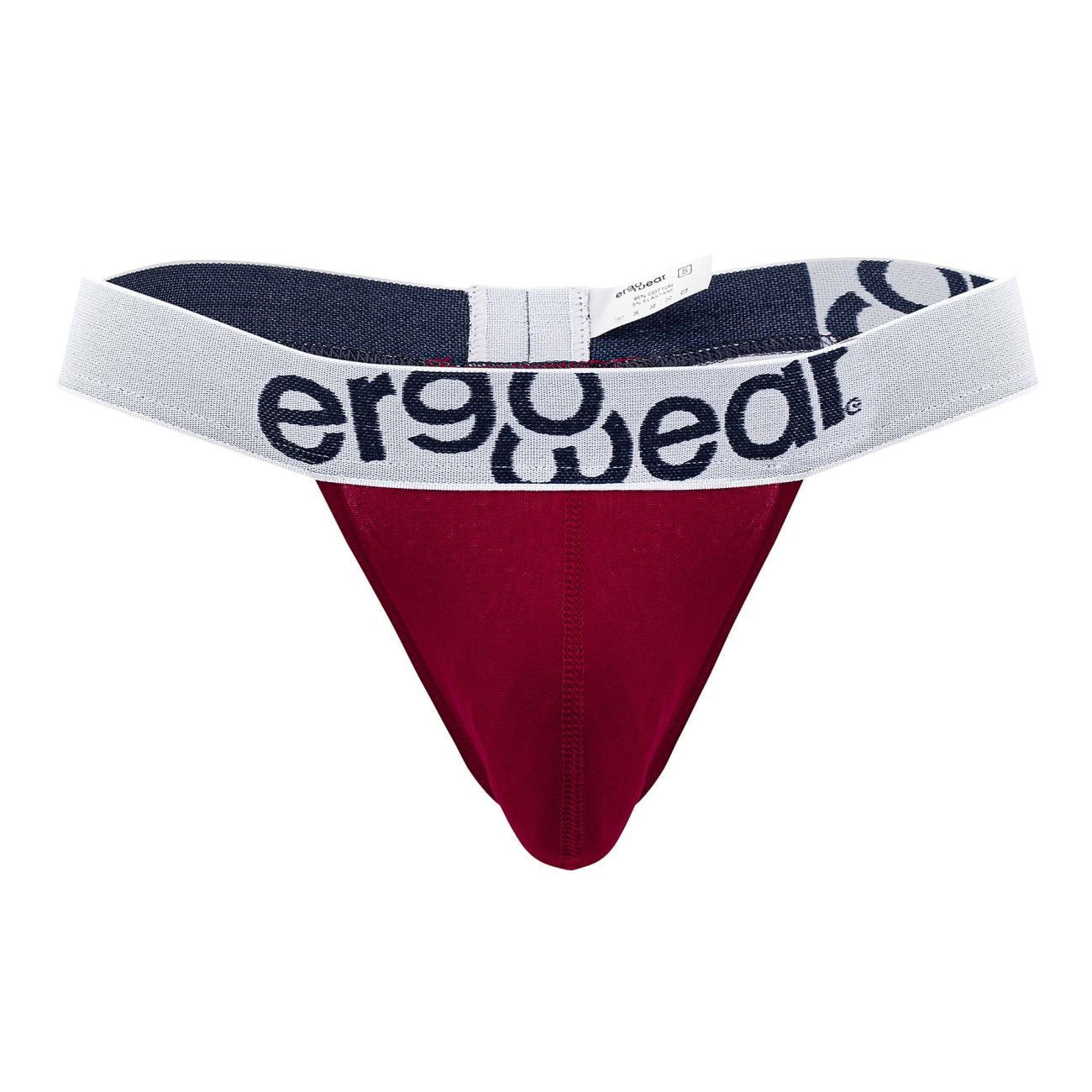 ErgoWear EW1478 MAX COTTON Thongs Garnet