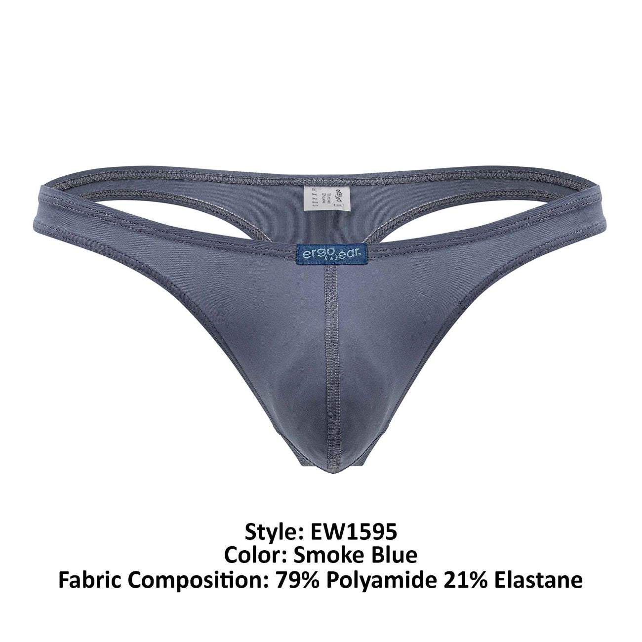 ErgoWear EW1595 X4D Thongs Smoke Blue
