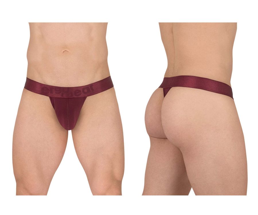 ErgoWear EW1621 MAX XX G-String Burgundy