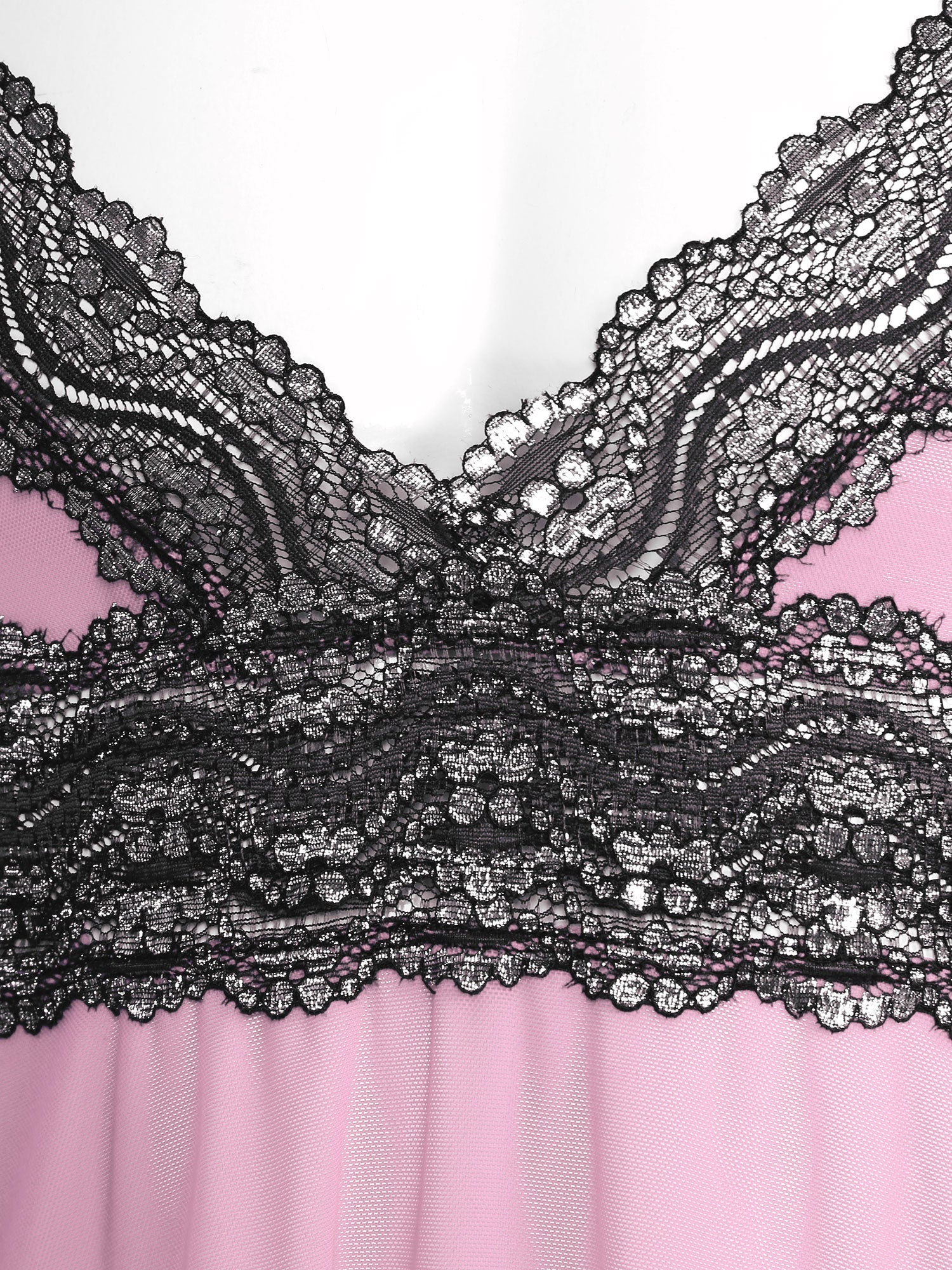 JCSTK - Mens Sexy Femme IF-14:1254 Babydoll Nightwear with Pouch G string Pink