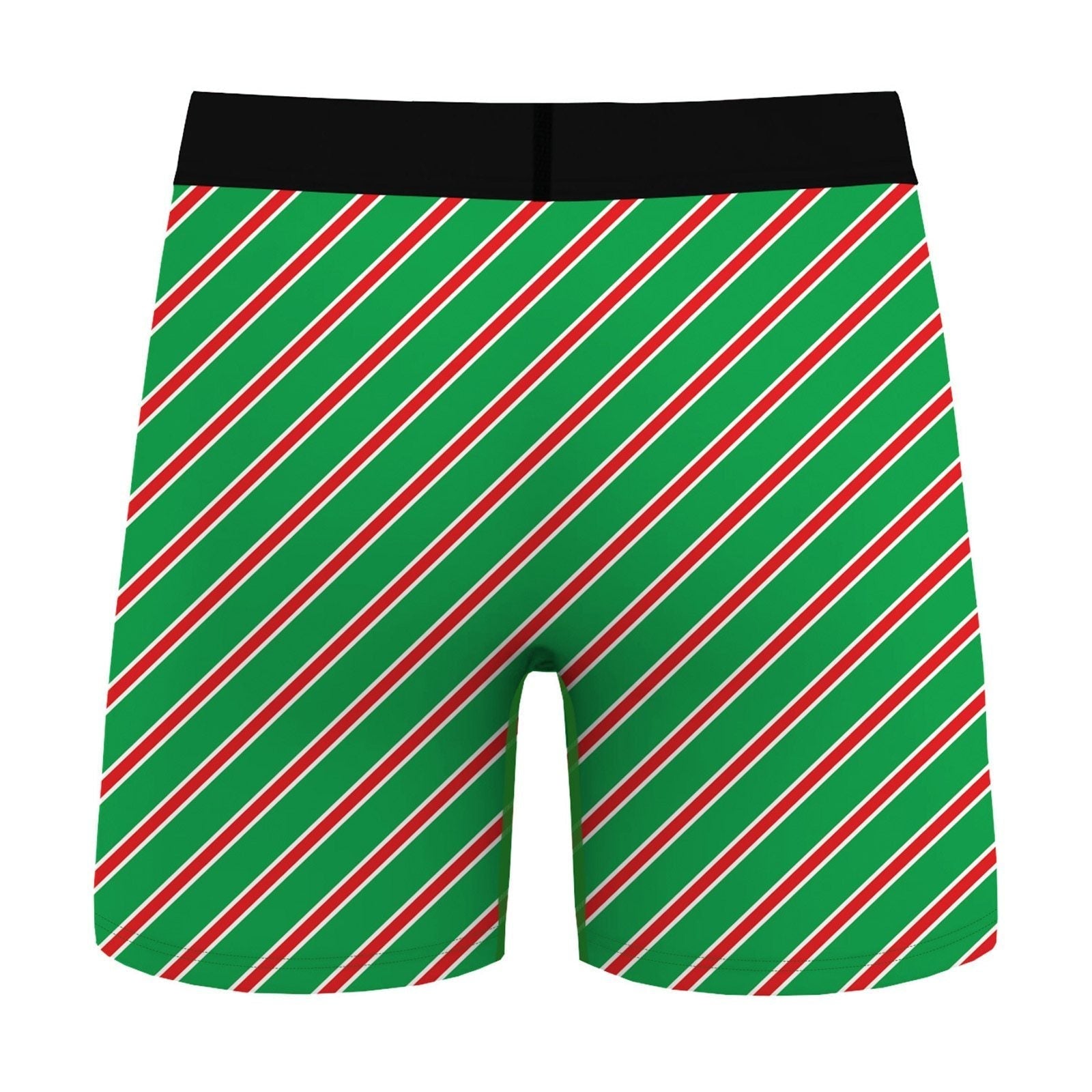 SALE - XMAS GIFT - Mens Christmas Naughty Santa Boxer Shorts with Open