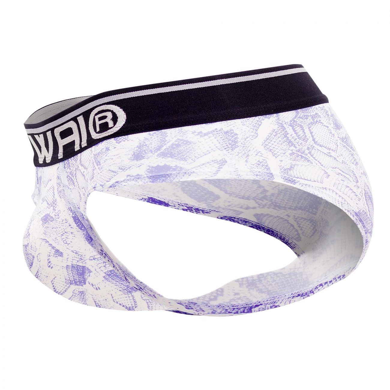 HAWAI 41945T Animal Print Hip Briefs Amethyst