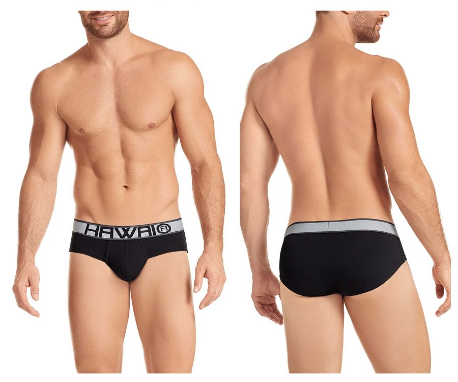 HAWAI 41962 Cotton Briefs Black