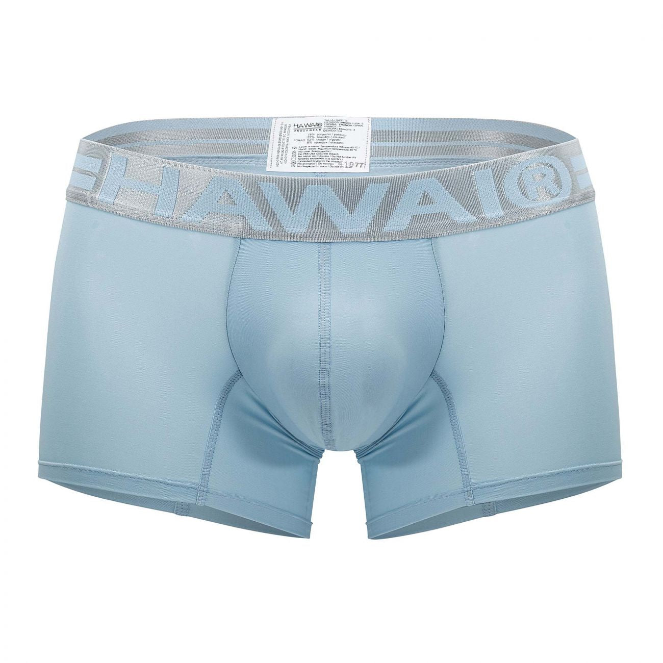 HAWAI 41977 Microfiber Boxer Briefs Light Blue