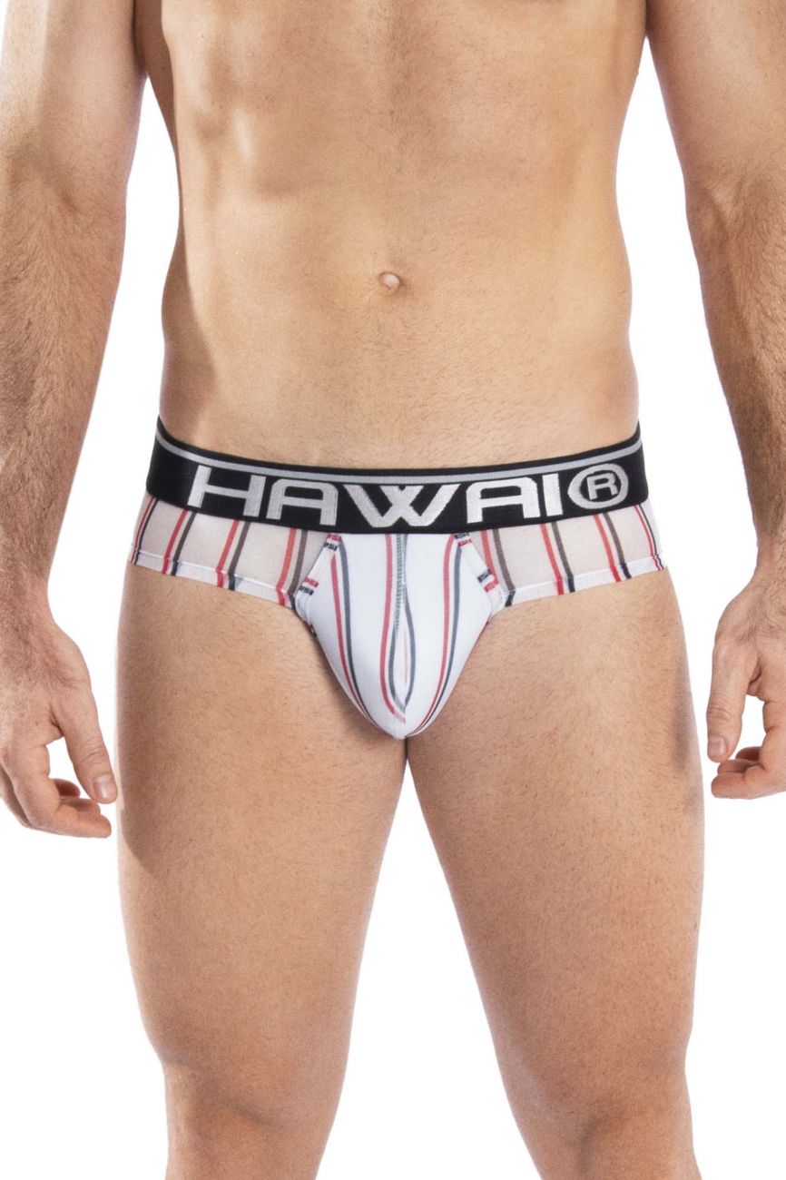 HAWAI 42050 Assorted Colors Briefs White