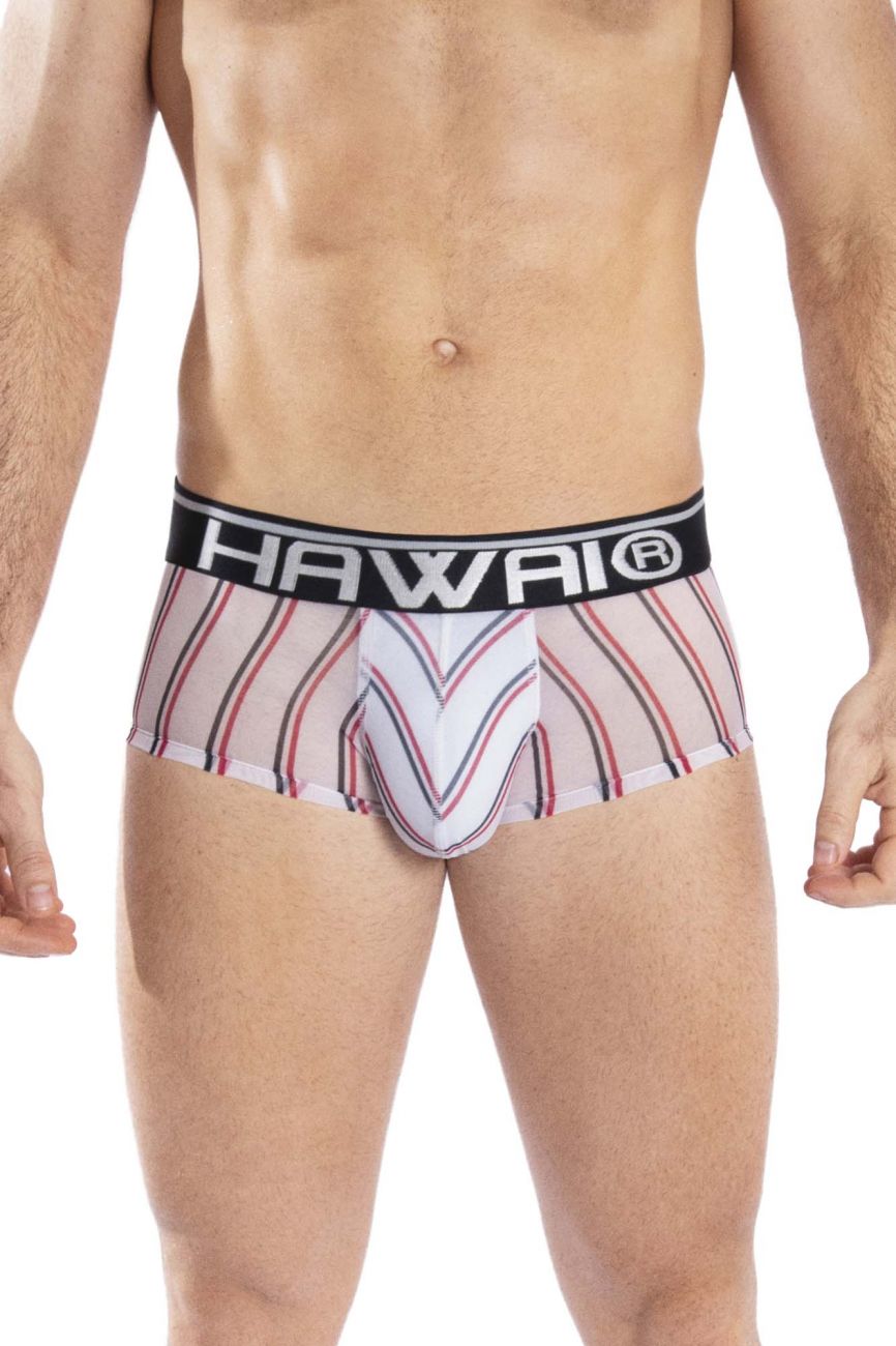 HAWAI 42053 Assorted Colors Mini Trunks White