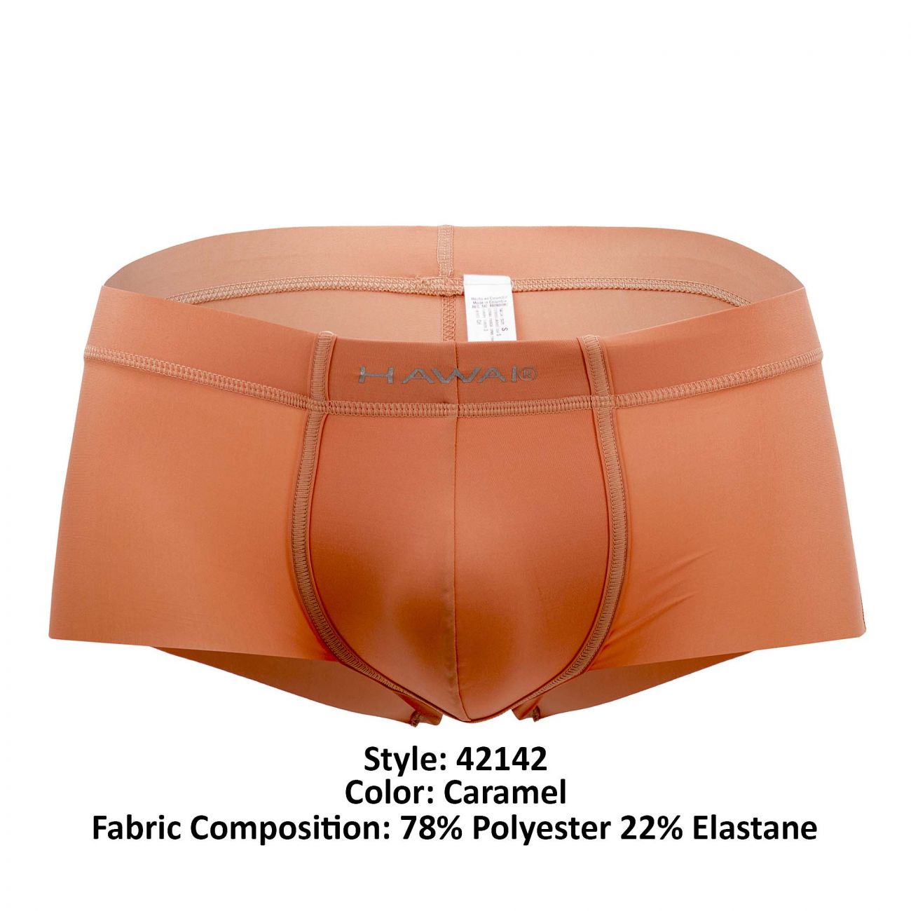 HAWAI 42142 Solid Mini Trunks Caramel