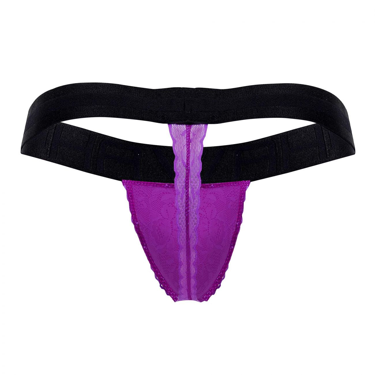 HAWAI 42153 Solid Lace Thongs Purple