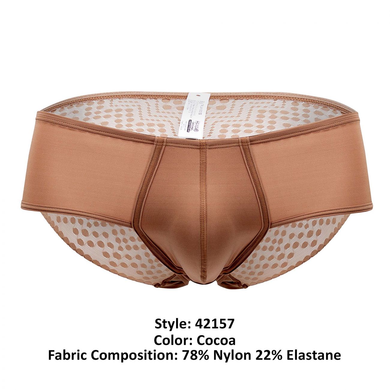 HAWAI 42157 Solid Lace Briefs Cocoa