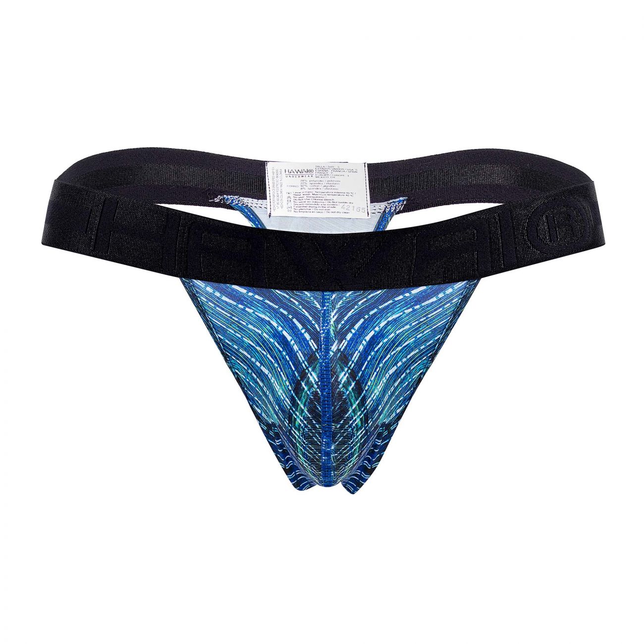 HAWAI 42165 Printed Thongs Royal Blue