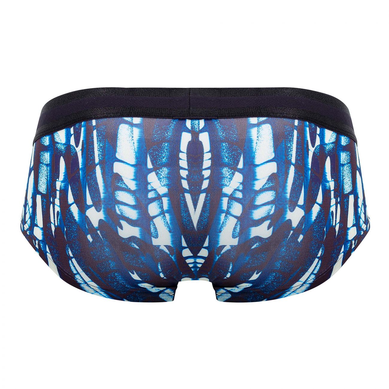 HAWAI 42182 Printed Microfiber Briefs Dark Blue