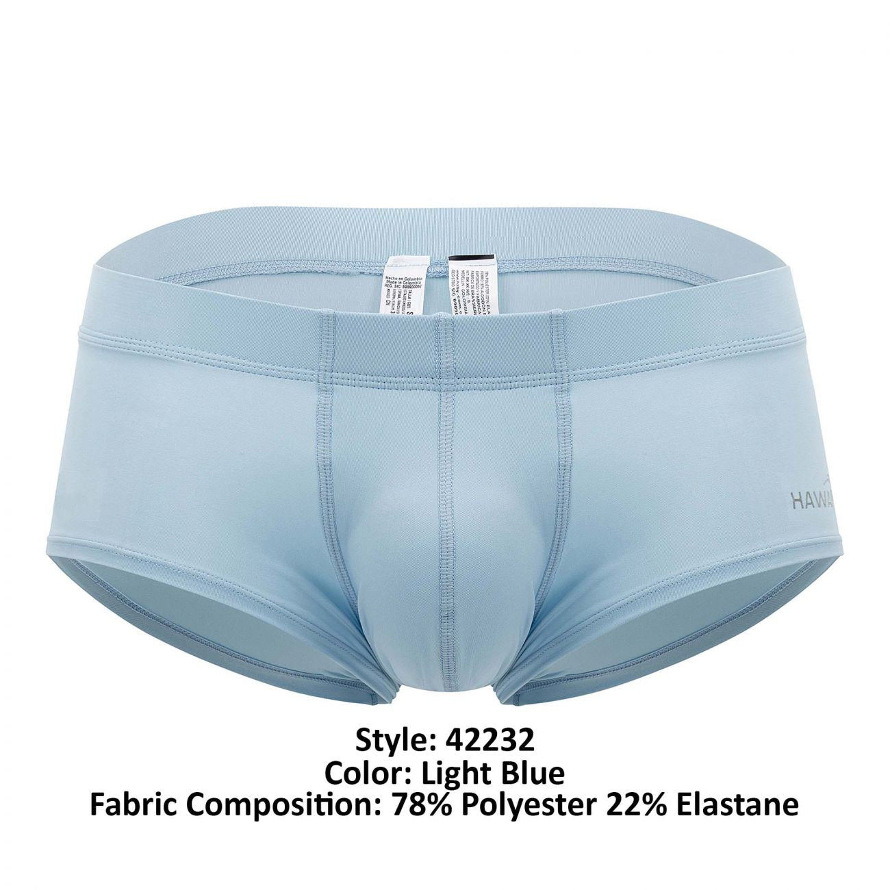 HAWAI 42232 Microfiber Trunks Light Blue