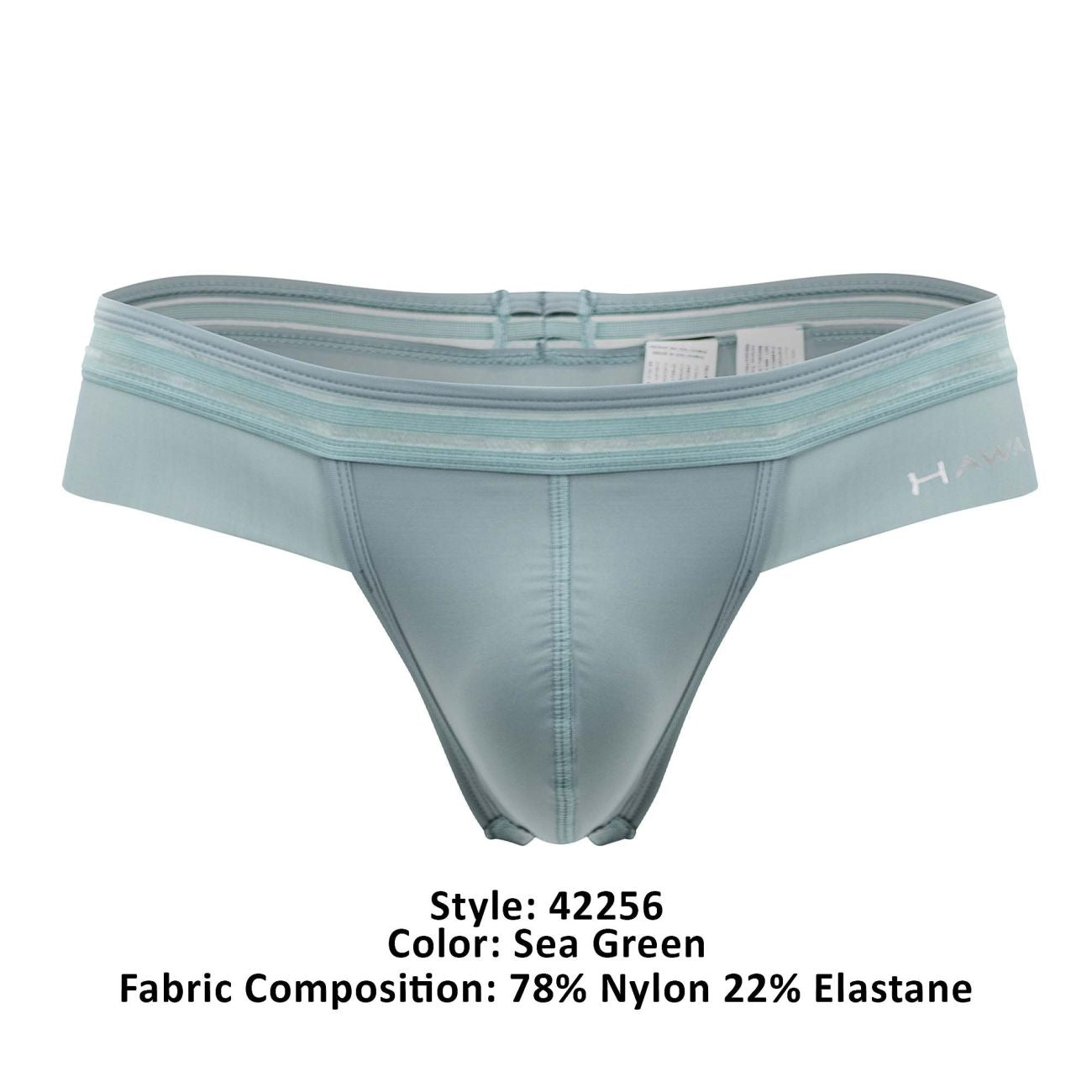 HAWAI 42256 Microfiber Thongs Sea Green
