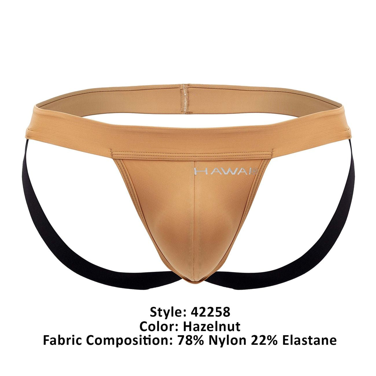 HAWAI 42258 Microfiber Jockstrap Hazelnut