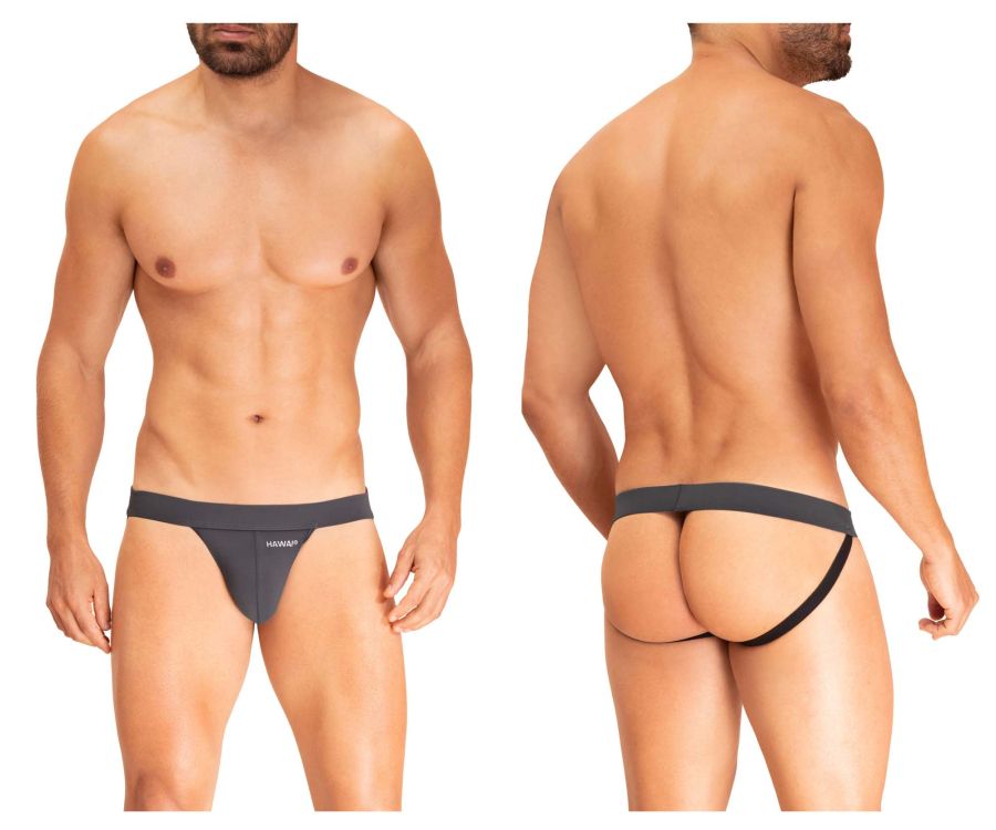 HAWAI 42296 Microfiber Jockstrap Gray