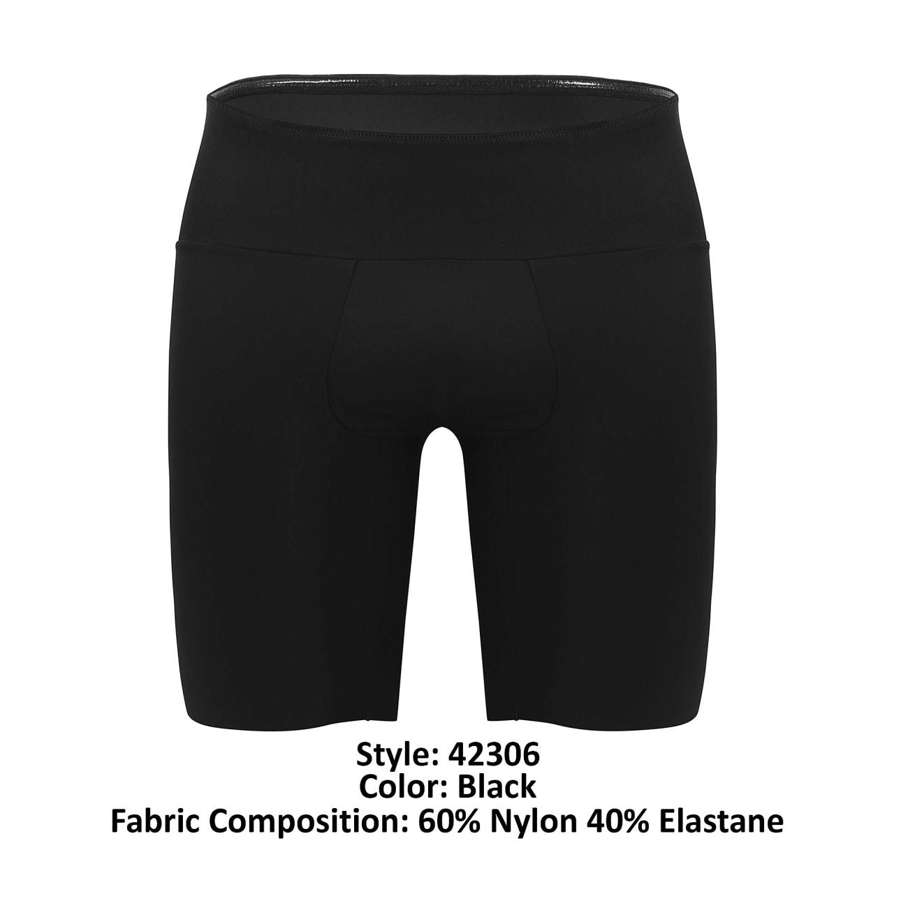 HAWAI 42306 Tummy Control Boxer Briefs Black