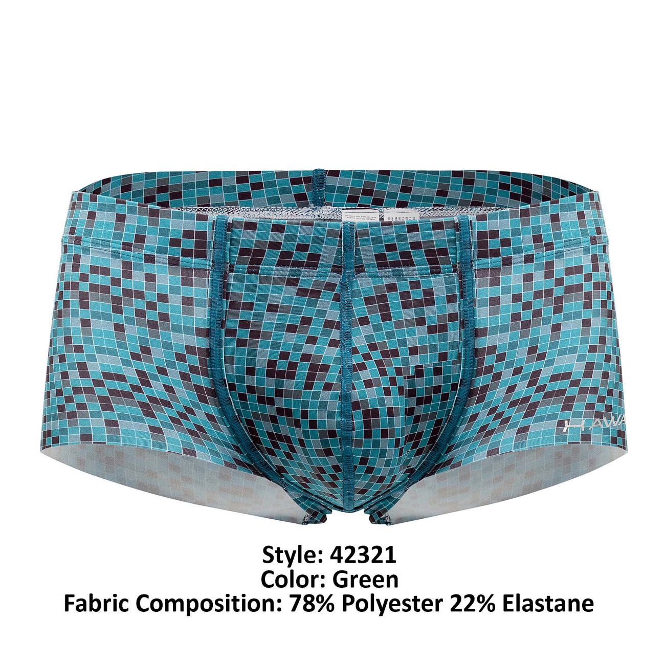 HAWAI 42321 Microfiber Trunks Green