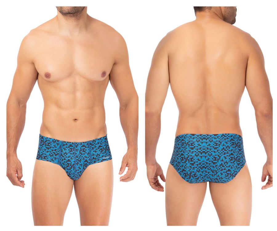 HAWAI 42327 Microfiber Briefs Blue